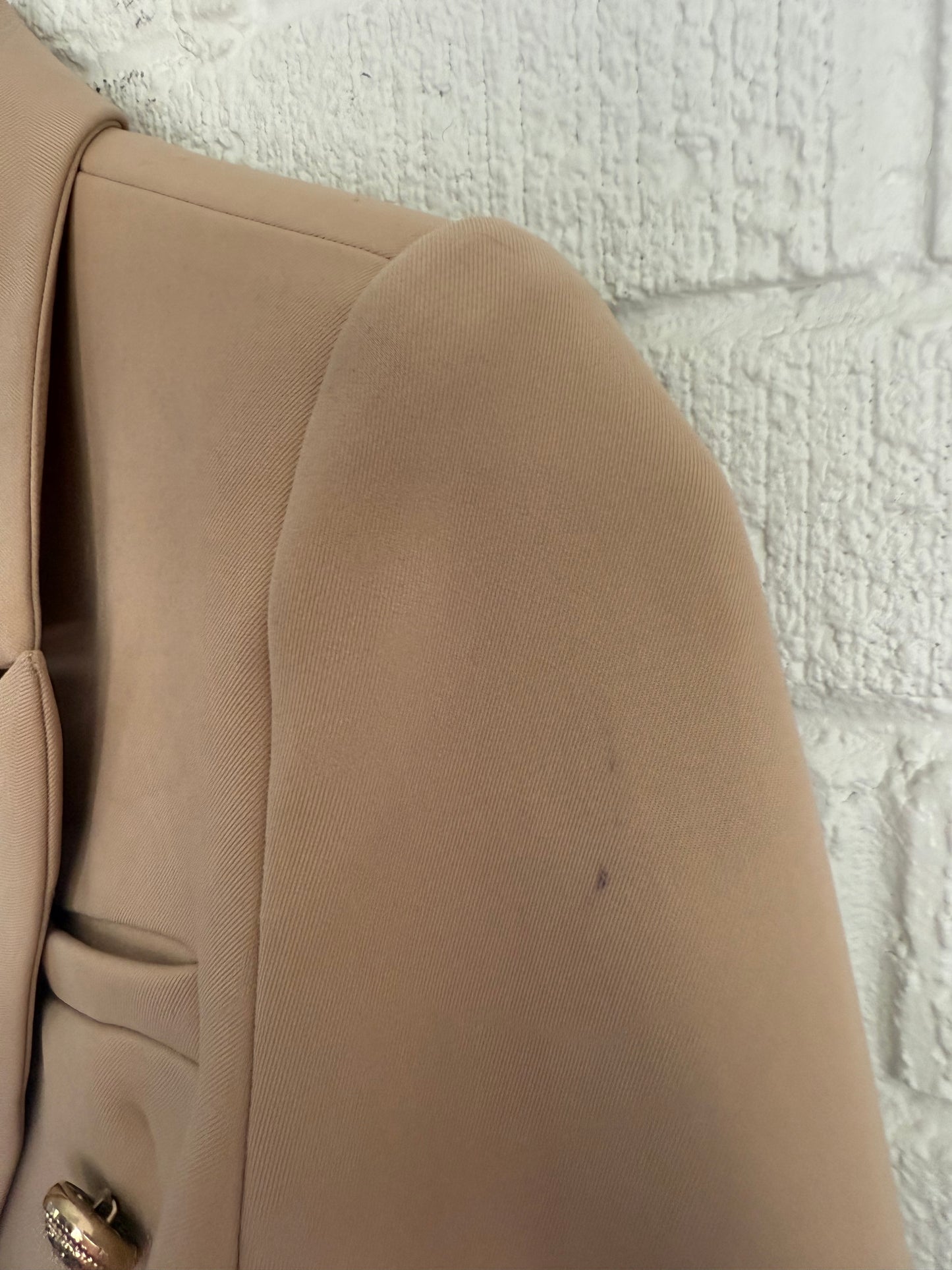 BALMAIN Paris Double Breasted Blazer with Gold Buttons Vintage