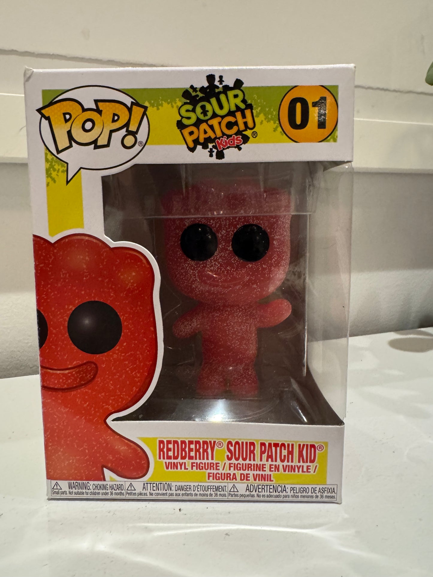 Funko Pop! Sour Patch Kids Red Redberry Vinyl Bobble Toy Figure #01