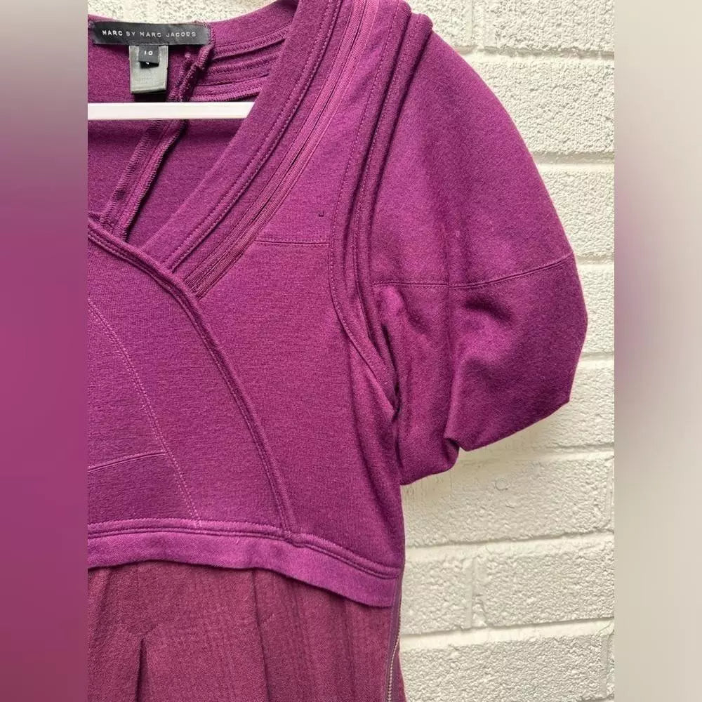 Stylish Marc by Marc Jacobs Purple Dress - Size 10