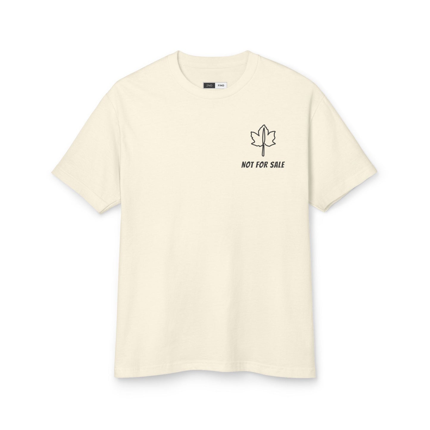 2ndFind Not For Sale - Unisex Heavyweight Cotton Tee - American Apparel