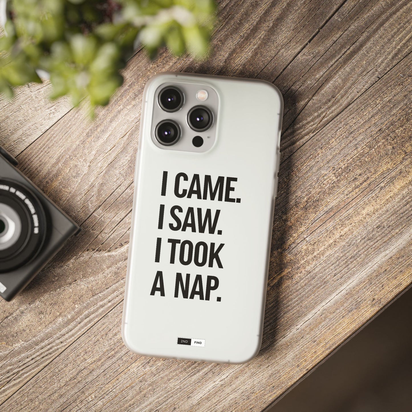 Nap Lover's Flexi Case - Funny iPhone Cover with Quotes