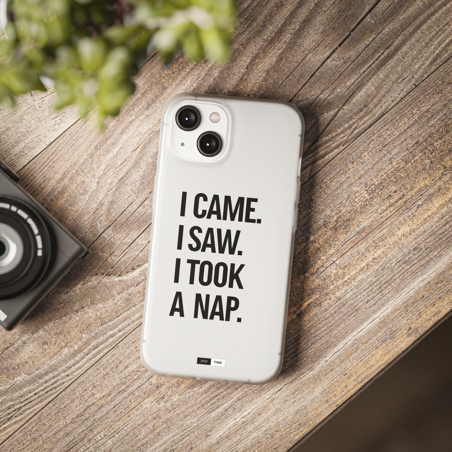 Nap Lover's Flexi Case - Funny iPhone Cover with Quotes