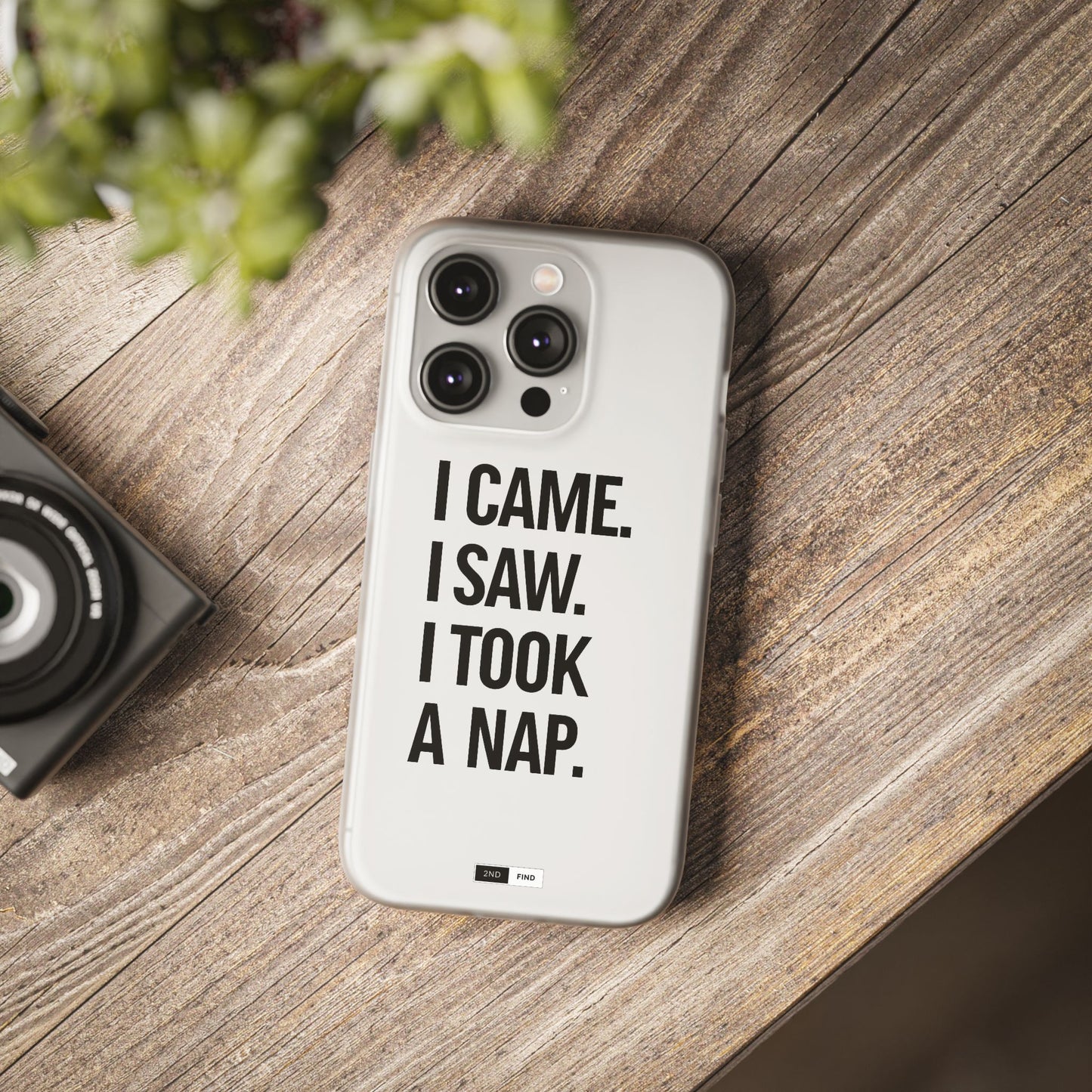 Nap Lover's Flexi Case - Funny iPhone Cover with Quotes