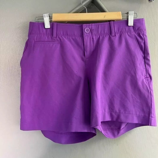 Under Armour Women's Purple Performance Shorts