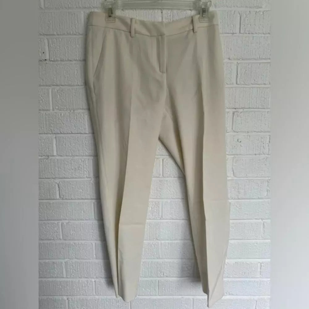 Elegant Cream Wide-Leg Trousers for Sophisticated Style Paul & Shark